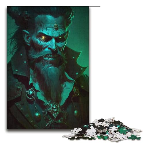 Puzzle für Erwachsene, 1000 Teile, Piratenspielzeug, Denkspiel, jedes Teil ist einzigartig – anspruchsvolles Familienspaßspiel, 37,6 x 26,9 cm Puzzle für Erwachsene, 1000 Teile, Piratenspielzeug, Denkspiel, jedes Teil ist einzigartig – anspruchsvolles Familienspaßspiel, 37,6 x 26,9 cm von WGLINGX