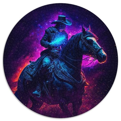 Puzzle für Erwachsene, 1000 Teile, Ritter-Papppuzzle mit interaktivem Familienspiel, Kinder ab 14 Jahren (67,5 x 67,5 cm) von WGLINGX