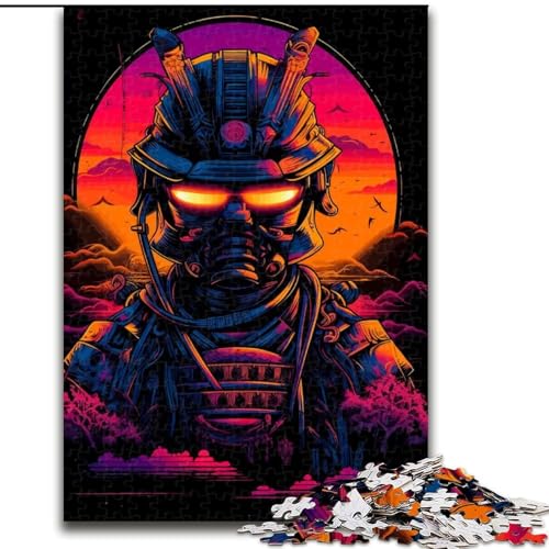 Puzzle für Erwachsene, 1000 Teile, Samurai, leuchtende Farben, Holzpuzzle, Geburtstage, Weihnachten, Halloween, Thanksgiving, Ostern, Größe 50x75cm Puzzle für Erwachsene, 1000 Teile, Samurai, leuchtende Farben, Holzpuzzle, Geburtstage, Weihnachten, Halloween, Thanksgiving, Ostern, Größe 50x75cm von WGLINGX