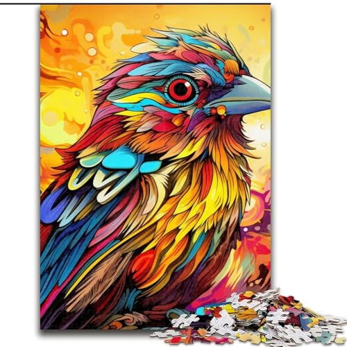 Puzzle für Erwachsene, 1000 Teile, Spatzen-Puzzle, anspruchsvolles DIY-Denkspiel, interaktives Familienspiel (Größe 26x38cm) von WGLINGX