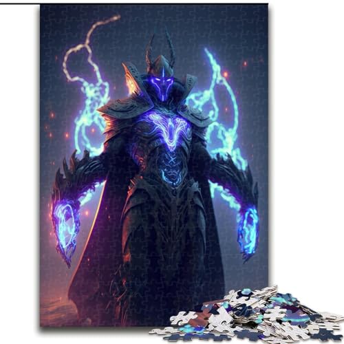 Puzzle für Erwachsene, 1000 Teile, Teufel, 1000 Teile, Puzzle-Geschenke, spannende Aktivität für den Spieleabend mit der Familie (Größe 26x38cm) von WGLINGX