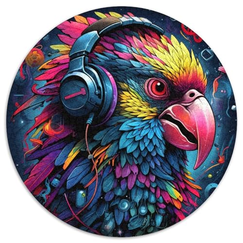 Puzzle für Erwachsene, 1000 Teile, Tiere, Vögel, Papageien, Karton-Puzzle, Spielzeug, Geschenk, pädagogisches, intellektuelles, entspannendes Familienspiel (67,5 x 67,5 cm) von WGLINGX