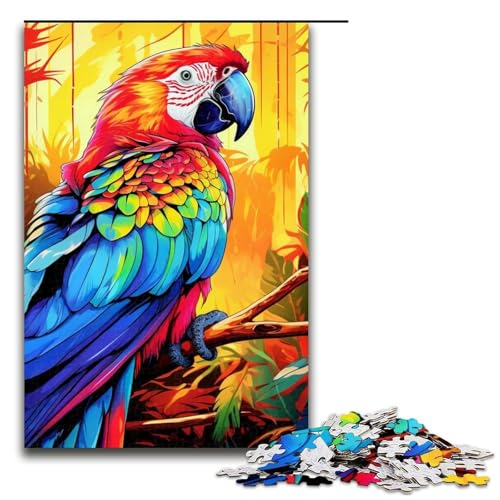 Puzzle für Erwachsene, 1000 Teile, Tiere, Vögel, Papageien, Spaß für die ganze Familie, Puzzles, Analyse und Logik, geeignet für Jugendliche ab 14 Jahren, 75 x 50 cm Puzzle für Erwachsene, 1000 Teile, Tiere, Vögel, Papageien, Spaß für die ganze Familie, Puzzles, Analyse und Logik, geeignet für Jugendliche ab 14 Jahren, 75 x 50 cm von WGLINGX