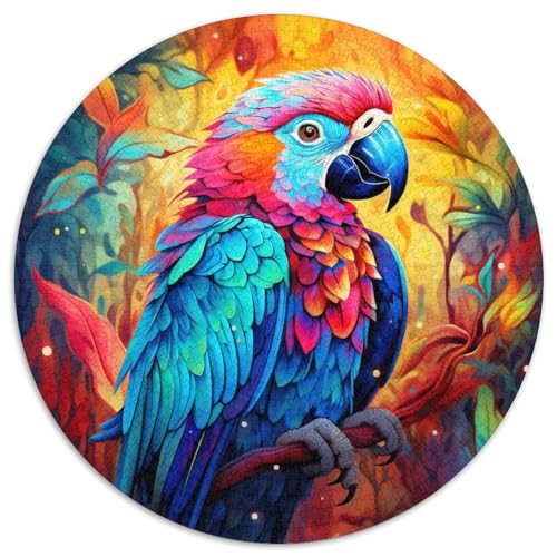 Puzzle für Erwachsene, 1000 Teile, Tiere, Vögel, Papageien, anspruchsvolles Denkspiel für Teenager, Spaß für den Spieleabend mit der Familie (67,5x67,5cm) von WGLINGX