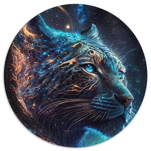 Puzzle für Erwachsene, 1000 Teile, Tiger, anspruchsvolles Puzzle, anspruchsvolles Denkspiel für Teenager und Familien (67,5x67,5cm) von WGLINGX