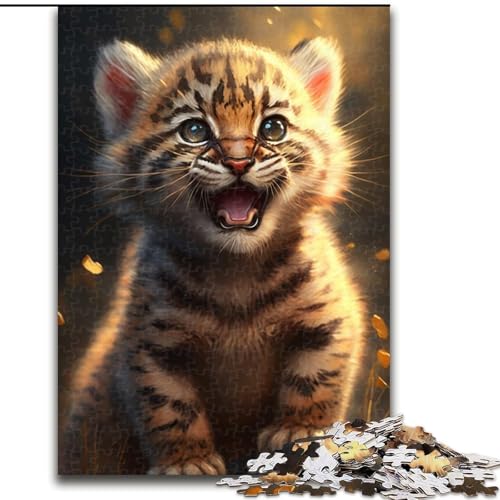 Puzzle für Erwachsene, 1000 Teile, Tigerbaby, Puzzles für Erwachsene, Geschenk, DIY-Spaß, geeignet für die Dekoration von Zuhause, Wohnzimmer, Büro, Größe 26x38cm Puzzle für Erwachsene, 1000 Teile, Tigerbaby, Puzzles für Erwachsene, Geschenk, DIY-Spaß, geeignet für die Dekoration von Zuhause, Wohnzimmer, Büro, Größe 26x38cm von WGLINGX