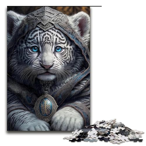 Puzzle für Erwachsene, 1000 Teile, Tigerspielzeug, Lernspiele, Stressabbau, Analyse und Logik, 50 x 75 cm Puzzle für Erwachsene, 1000 Teile, Tigerspielzeug, Lernspiele, Stressabbau, Analyse und Logik, 50 x 75 cm von WGLINGX