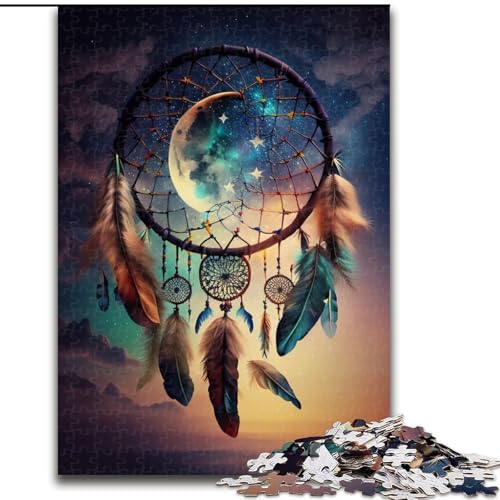 Puzzle für Erwachsene, 1000 Teile, Traumfänger, Unmögliches Puzzle für Erwachsene, Kinder ab 14 Jahren (Größe 26x38cm) von WGLINGX