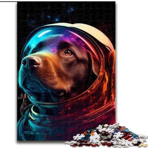 Puzzle für Erwachsene, 1000 Teile, Weltraum-Labrador-Retriever-Puzzle für Erwachsene, anspruchsvolles Denkspiel für Teenager, perfekt als Heimdekoration oder Geschenk, Größe 50x75cm Puzzle für Erwachsene, 1000 Teile, Weltraum-Labrador-Retriever-Puzzle für Erwachsene, anspruchsvolles Denkspiel für Teenager, perfekt als Heimdekoration oder Geschenk, Größe 50x75cm von WGLINGX