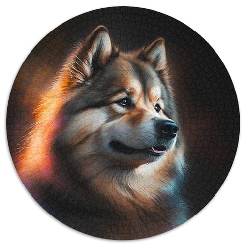 Puzzle für Erwachsene, 1000 Teile, Wolf, Kartonpuzzle für Jugendliche ab 14 Jahren, Heimdekoration, 1000 Teile (67,5x67,5cm) von WGLINGX