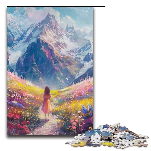 Puzzle für Erwachsene, 1000 Teile, Wunderschönes, verträumtes Landschaftspuzzle – Herausforderndes Spiel, 50 x 75 cm von WGLINGX
