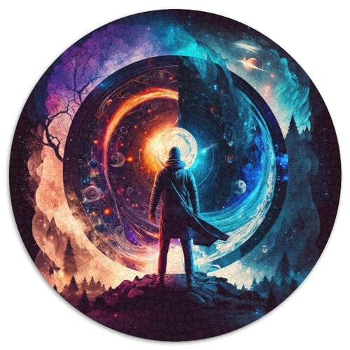 Puzzle für Erwachsene, 1000 Teile, Yin und Yang, Puzzle für Erwachsene, anspruchsvolles Denkspiel, Familienaktivität, Heimdekoration, (67,5 x 67,5 cm) von WGLINGX