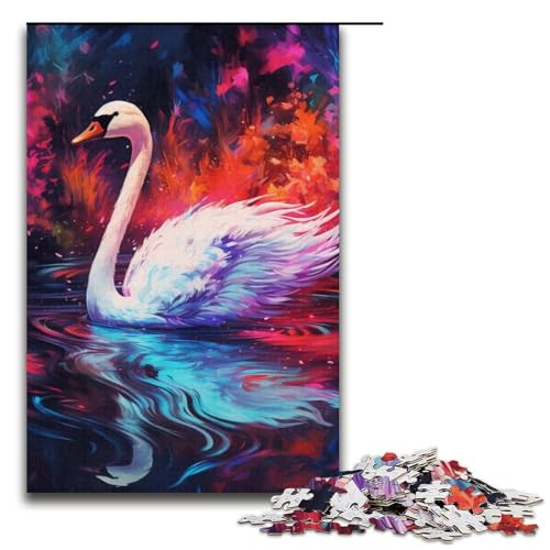 Puzzle für Erwachsene, 1000 Teile, anspruchsvolles Spielpuzzle, Heimkunstdekor für Teenager ab 14 Jahren von WGLINGX