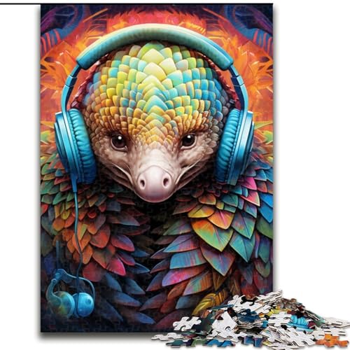 Puzzle für Erwachsene, 1000 Teile, buntes Papageien-Puzzle für Erwachsene, Familienaktivität, Heimdeko-Geschenk, Familienspielzeugspiel (Größe 26x38cm) von WGLINGX