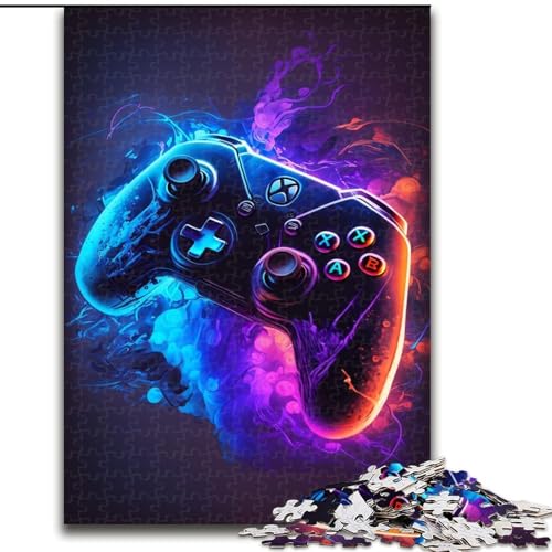 Puzzle für Erwachsene, 1000 Teile, farbiges Spiel-Karton-Puzzle, DIY-Heimdekor, Denksportspiel für Teenager (Größe 26x38cm) von WGLINGX