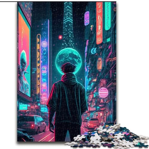 Puzzle für Erwachsene, 1000 Teile, futuristisches Jungen-Puzzle für Erwachsene, 1000 Teile, anspruchsvolles DIY-Denkspiel für Teenager, Größe 26x38cm Puzzle für Erwachsene, 1000 Teile, futuristisches Jungen-Puzzle für Erwachsene, 1000 Teile, anspruchsvolles DIY-Denkspiel für Teenager, Größe 26x38cm von WGLINGX