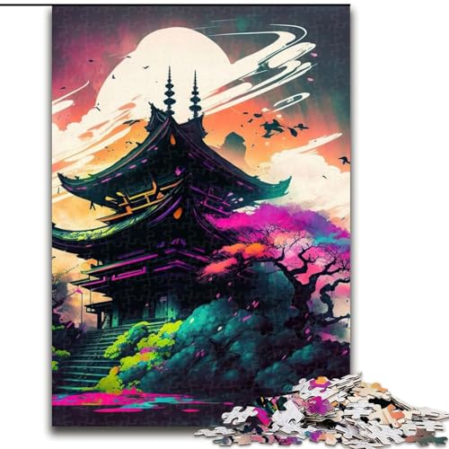 Puzzle für Erwachsene, 1000 Teile, japanische Landschaft, Neon-Puzzle für Erwachsene, 1000 Teile, Aktivität für Erwachsene und die Familie, DIY-Heimdekoration, Geschenk, Größe 26x38cm Puzzle für Erwachsene, 1000 Teile, japanische Landschaft, Neon-Puzzle für Erwachsene, 1000 Teile, Aktivität für Erwachsene und die Familie, DIY-Heimdekoration, Geschenk, Größe 26x38cm von WGLINGX