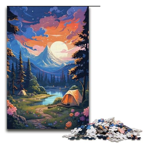Puzzle für Erwachsene, 1000 Teile, japanischer Stil, Heimdekoration, Puzzle, Spielzeug, (Größe 38 x 26 cm) von WGLINGX