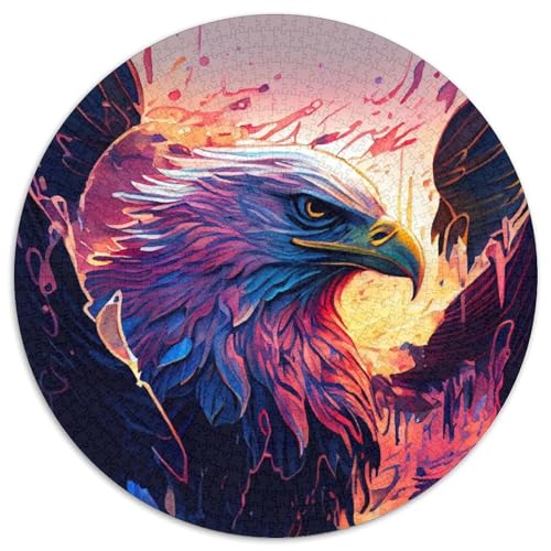 Puzzle für Erwachsene, 1000 Teile, magischer Adler, Puzzles für Erwachsene für Jugendliche, Lernspiele, Geschenke (67,5x67,5cm) von WGLINGX