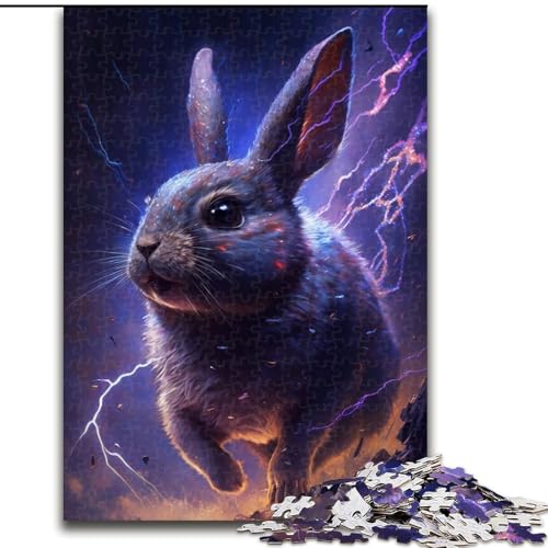 Puzzle für Erwachsene, 1000 Teile, magisches Kaninchen, unmögliches Puzzle für Erwachsene, Heimdekorationsgeschenk, Denkspiel (Größe 26x38cm) von WGLINGX