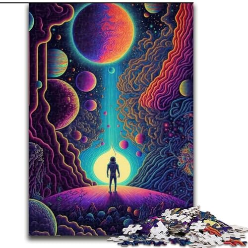 Puzzle für Erwachsene, 1000 Teile, psychedelische Puzzles für Erwachsene, Geschenk zum Selbermachen, Spaß, geeignet für die Dekoration von Zuhause, Wohnzimmer und Büro, Größe 50x75cm Puzzle für Erwachsene, 1000 Teile, psychedelische Puzzles für Erwachsene, Geschenk zum Selbermachen, Spaß, geeignet für die Dekoration von Zuhause, Wohnzimmer und Büro, Größe 50x75cm von WGLINGX