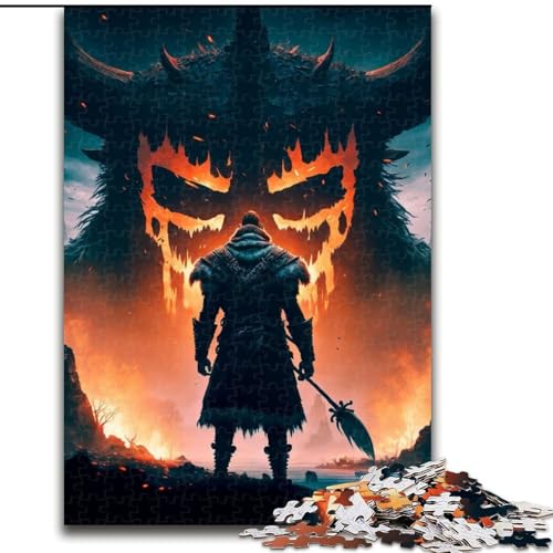 Puzzle für Erwachsene, 1000 Teile, riesige Monster, Puzzle 1000 Teile für Erwachsene für Teenager, anspruchsvolle Spielzeugspiele (Größe 50x75cm) von WGLINGX