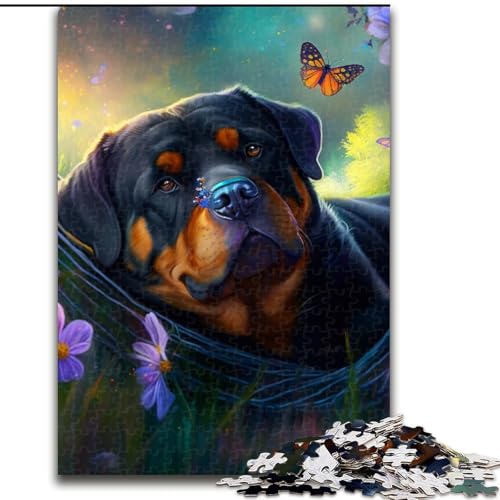 Puzzle für Erwachsene, 1000 Teile, schönes Schaf-Holzpuzzle, anspruchsvolles Denkspiel, Spieleabend mit der Familie (Größe 50x75cm) von WGLINGX