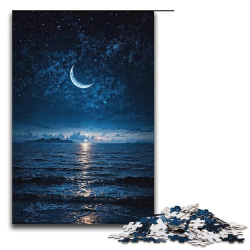 Puzzle für Erwachsene, 1000 Teile, schwieriges Puzzle im japanischen Stil, einzigartiges Herausforderungsspiel für Jugendliche ab 14 Jahren (Größe 38 x 26 cm) von WGLINGX