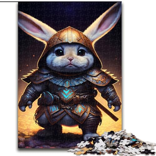 Puzzle für Erwachsene, 1000 Teile, süßes Kaninchen-Krieger-Puzzle für Erwachsene, anspruchsvolles Denkspiel für Teenager, perfekt als Heimdekoration oder Geschenk, Größe 50x75cm Puzzle für Erwachsene, 1000 Teile, süßes Kaninchen-Krieger-Puzzle für Erwachsene, anspruchsvolles Denkspiel für Teenager, perfekt als Heimdekoration oder Geschenk, Größe 50x75cm von WGLINGX