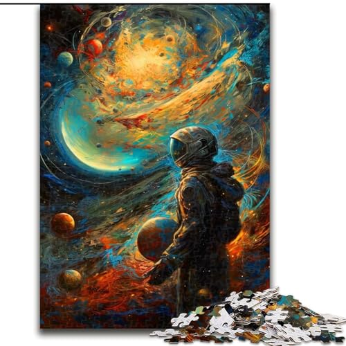 Puzzle für Erwachsene, 1000 Teile „Beyond The Horizon“, Puzzle für Erwachsene, 1000 unmögliche Lernspiele und Geschenke für die Heimdekoration (Größe 26x38cm) von WGLINGX
