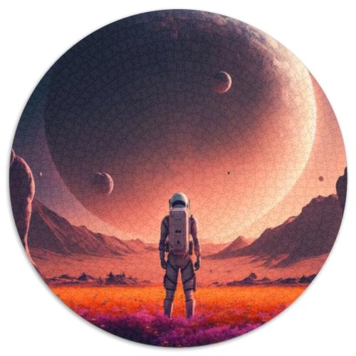 Puzzle für Erwachsene, 1000-teilige Marslandschaft, Puzzles für Erwachsene für Jugendliche, Lernspiele, Geschenke (67,5x67,5cm) von WGLINGX