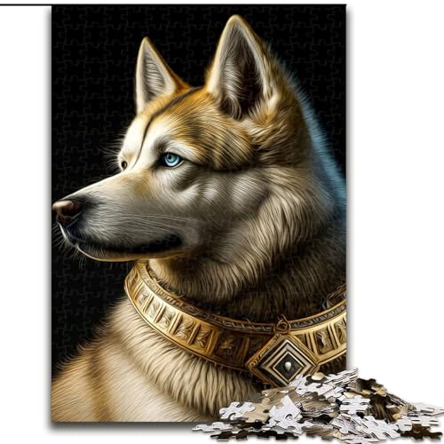 Puzzle für Erwachsene, 1000-teiliges Hunde-Puzzle für Erwachsene, anspruchsvolles Denkspiel für Teenager, perfekt als Heimdekoration oder Geschenk, Größe 50x75cm von WGLINGX