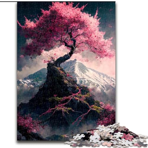 Puzzle für Erwachsene, 1000-teiliges Japanisches Kirschblüten-Puzzle für Erwachsene, 1000 Teile, DIY-Heimdekor, Denksportspiel für Teenager, Größe 26x38cm Puzzle für Erwachsene, 1000-teiliges Japanisches Kirschblüten-Puzzle für Erwachsene, 1000 Teile, DIY-Heimdekor, Denksportspiel für Teenager, Größe 26x38cm von WGLINGX