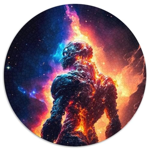 Puzzle für Erwachsene, 1000-teiliges Mars-Puzzle für Erwachsene für Jugendliche, Lernspiele, Geschenke (67,5x67,5cm) von WGLINGX