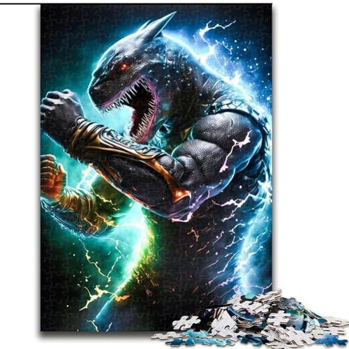 Puzzle für Erwachsene, 1000-teiliges Puzzle mit Hai-Charakteren, anspruchsvolles Denkspiel für Teenager, perfekt als Heimdekoration oder Geschenk, Größe 26x38cm Puzzle für Erwachsene, 1000-teiliges Puzzle mit Hai-Charakteren, anspruchsvolles Denkspiel für Teenager, perfekt als Heimdekoration oder Geschenk, Größe 26x38cm von WGLINGX