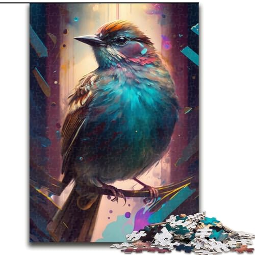 Puzzle für Erwachsene, 1000-teiliges Spatzen-Holzpuzzle, perfekt für Familienspaß an Geburtstagen und Weihnachten, Größe 50x75cm Puzzle für Erwachsene, 1000-teiliges Spatzen-Holzpuzzle, perfekt für Familienspaß an Geburtstagen und Weihnachten, Größe 50x75cm von WGLINGX