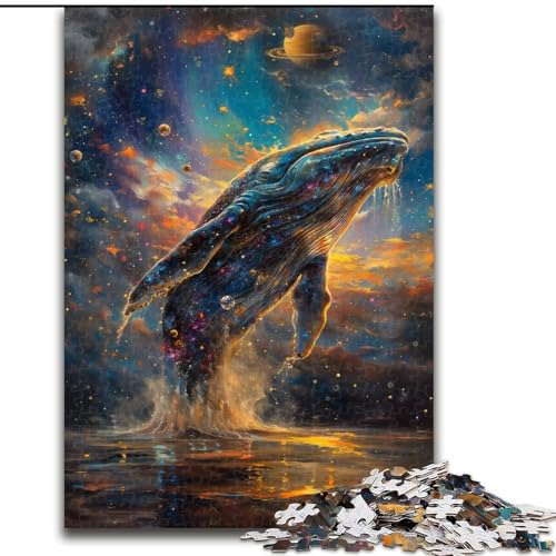 Puzzle für Erwachsene, 1000-teiliges Wal-Spring-Puzzle für Erwachsene, 1000-teilige lustige Aktivität für zu Hause (Größe 50x75cm) von WGLINGX