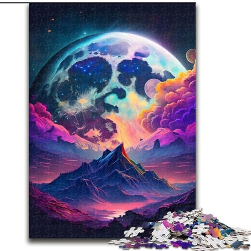 Puzzle für Erwachsene, 1000-teiliges Weltraum-Planeten-Puzzle aus Pappe für Erwachsene, perfekt als Dekoration für Zuhause und das Büro, für Partys, Geburtstage und Feiertagsgeschenke (Größe 26x38cm) Puzzle für Erwachsene, 1000-teiliges Weltraum-Planeten-Puzzle aus Pappe für Erwachsene, perfekt als Dekoration für Zuhause und das Büro, für Partys, Geburtstage und Feiertagsgeschenke (Größe 26x38cm) von WGLINGX