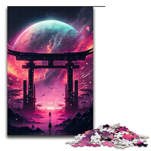 Puzzle für Erwachsene, Astral Gate, 1000 Teile, 75 x 50 cm von WGLINGX