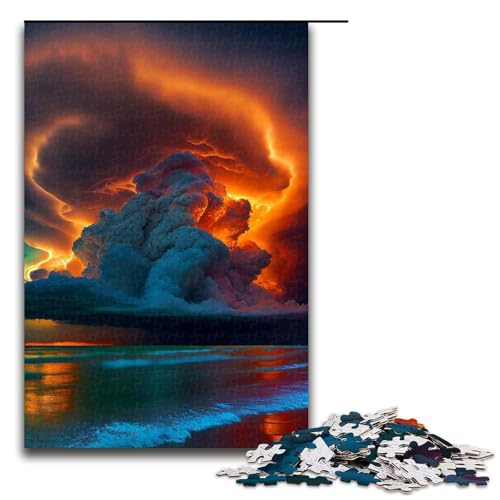 Puzzle für Erwachsene, Außerirdische Landschaft, 1000 Teile, 75 x 50 cm von WGLINGX