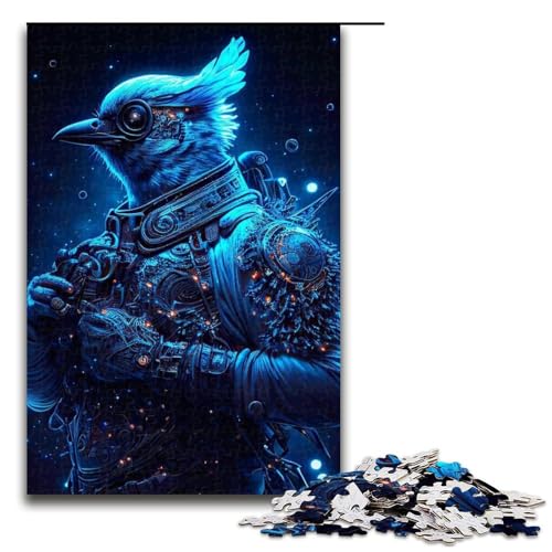 Puzzle für Erwachsene, Vogelkrieger, 1000 Teile, für Erwachsene, 75 x 50 cm von WGLINGX
