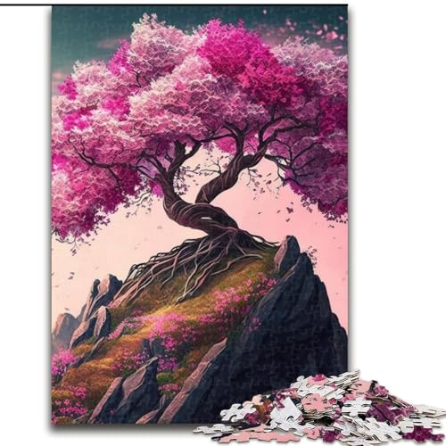 Puzzle für Erwachsene,1000-teilige Kirschblütenbaumlandschaft,1000-teiliges Puzzle für Erwachsene,Geschenk zum Selbermachen,Spaß,geeignet für die Dekoration von Zuhause,Wohnzimmer und Büro (26x38cm) Puzzle für Erwachsene,1000-teilige Kirschblütenbaumlandschaft,1000-teiliges Puzzle für Erwachsene,Geschenk zum Selbermachen,Spaß,geeignet für die Dekoration von Zuhause,Wohnzimmer und Büro (26x38cm) von WGLINGX