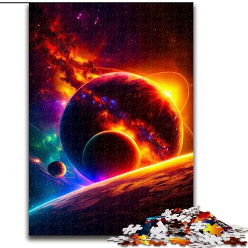 Puzzle für Erwachsene 1000 Galaxy, 1000-teiliges Puzzle, Denkspiel für Teenager, Familienspieleabend (Größe 26x38cm) von WGLINGX