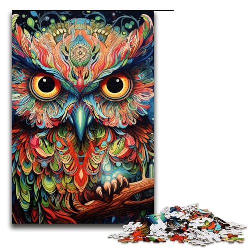 Puzzle für Erwachsene 1000 Teile, Farbeule, Lernspiele, Heimdekoration, Puzzle, Künstlersammlung, 19,69 x 29,53 Zoll Puzzle für Erwachsene 1000 Teile, Farbeule, Lernspiele, Heimdekoration, Puzzle, Künstlersammlung, 19,69 x 29,53 Zoll von WGLINGX