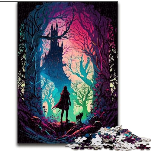 Puzzle für Erwachsene 1000 Teile „Das verlorene Schloss“, Puzzle 1000 Teile für Erwachsene, Weihnachten, Halloween, Muttertag, Neujahr, Ostern, Geschenk, Größe 26x38cm Puzzle für Erwachsene 1000 Teile „Das verlorene Schloss“, Puzzle 1000 Teile für Erwachsene, Weihnachten, Halloween, Muttertag, Neujahr, Ostern, Geschenk, Größe 26x38cm von WGLINGX