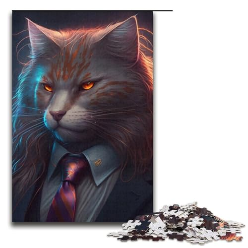 Puzzle für Erwachsene 1000 Teile Boss Sheep Lernspiele Heimdekoration Puzzle Künstlersammlung 14,96x10,24 Zoll Puzzle für Erwachsene 1000 Teile Boss Sheep Lernspiele Heimdekoration Puzzle Künstlersammlung 14,96x10,24 Zoll von WGLINGX