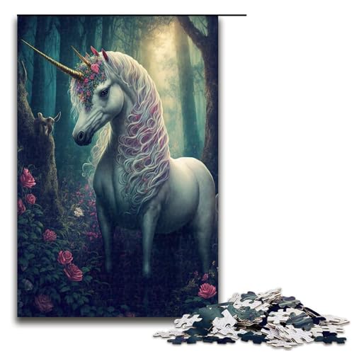 Puzzle für Erwachsene 1000 Teile EIN Cartoon-Einhorn-Puzzle Lernspiele Heimdekorationspuzzle 50x75cm Puzzle für Erwachsene 1000 Teile EIN Cartoon-Einhorn-Puzzle Lernspiele Heimdekorationspuzzle 50x75cm von WGLINGX