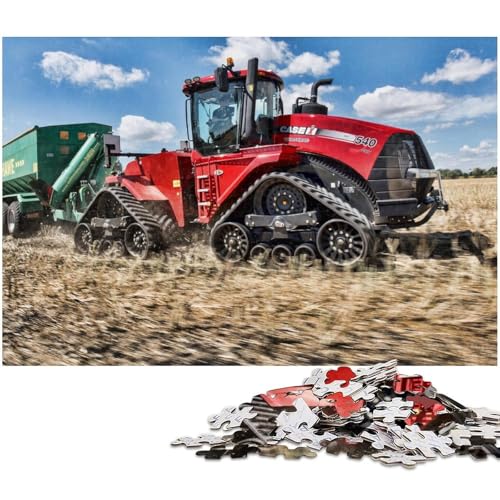 Puzzle für Erwachsene 1000 Teile Landwirtschaftliche Werkzeuge Traktoren Puzzles Angebot als Geschenk für die ganze Familie Größe 38x26cm von WGLINGX