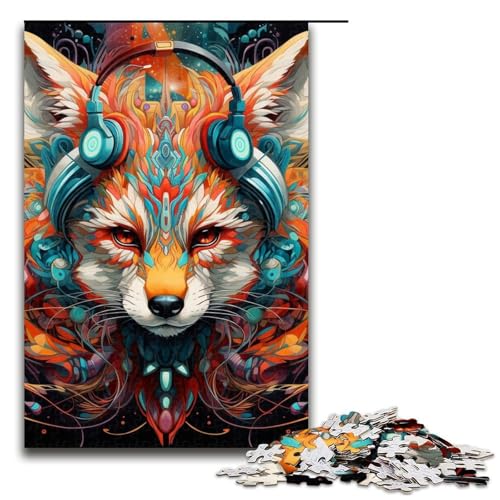 Puzzle für Erwachsene 1000 Teile Tierfuchs Herausforderndes Spiel Puzzles Staycation Totschlagzeit 29,53x19,69 Zoll Puzzle für Erwachsene 1000 Teile Tierfuchs Herausforderndes Spiel Puzzles Staycation Totschlagzeit 29,53x19,69 Zoll von WGLINGX