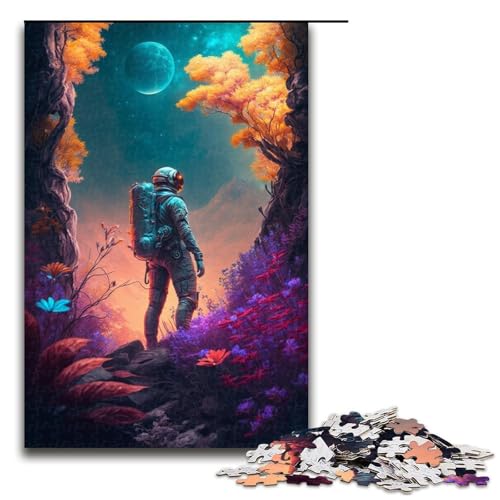 Puzzle für Erwachsene Astronauten-Puzzles für Erwachsene, 1000 Teile, Holzpuzzle, 50 x 75 cm Puzzle für Erwachsene Astronauten-Puzzles für Erwachsene, 1000 Teile, Holzpuzzle, 50 x 75 cm von WGLINGX